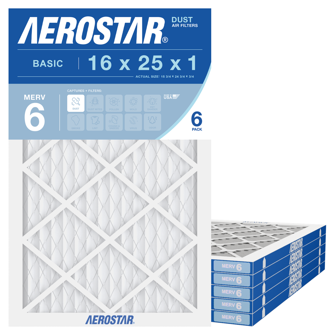 16x25x1 Aerostar Air Filter – Factory Direct Filters