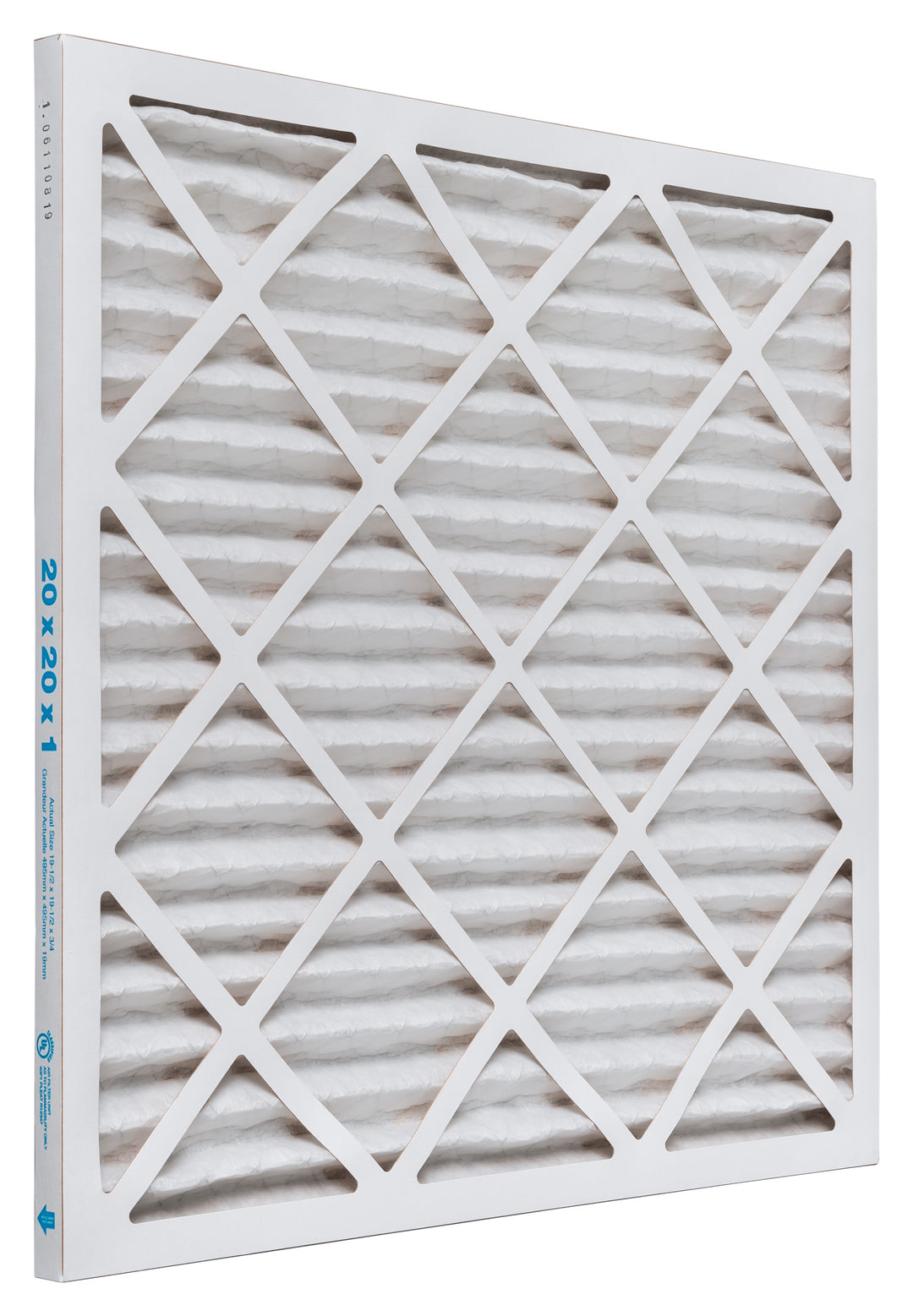 3-Pack 16x25x1 Inch Pleated Air Filters - MERV 8, FPR 5, For Furnace & AC (Lasts 3 Months Each)