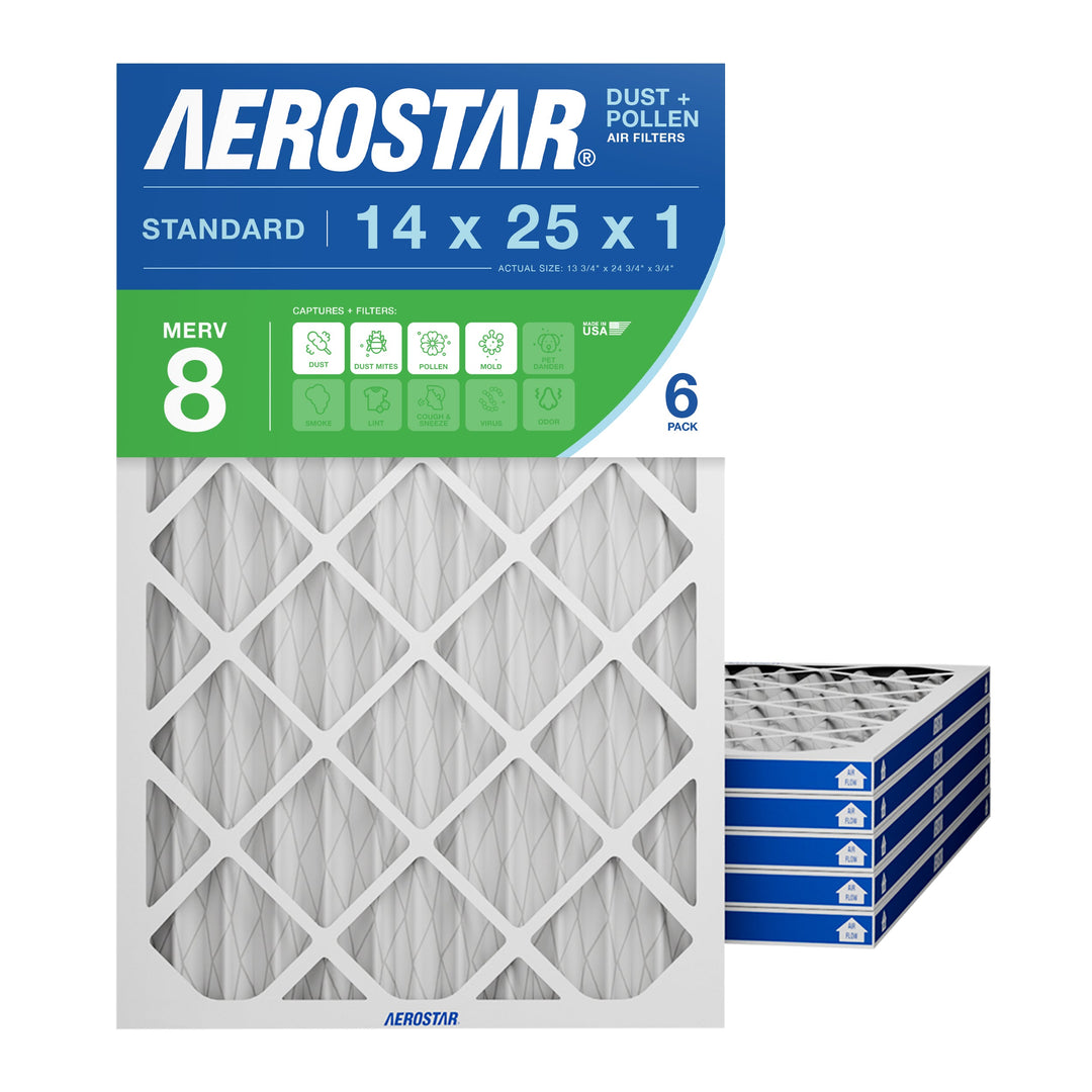 14x25x1 Aerostar Air Filter – Factory Direct Filters