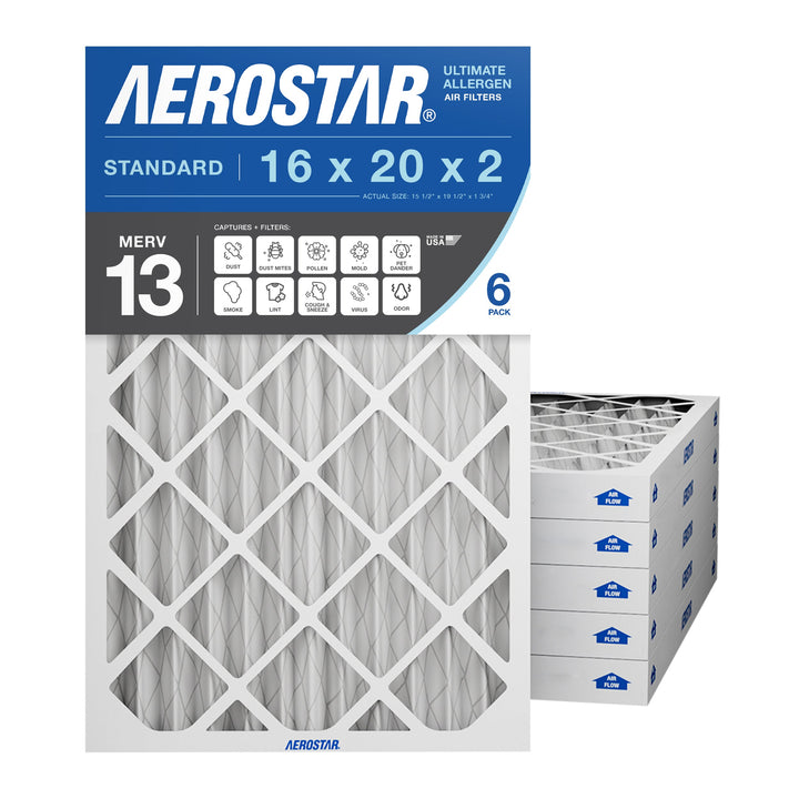 16x20x2 Aerostar Air Filter – Factory Direct Filters