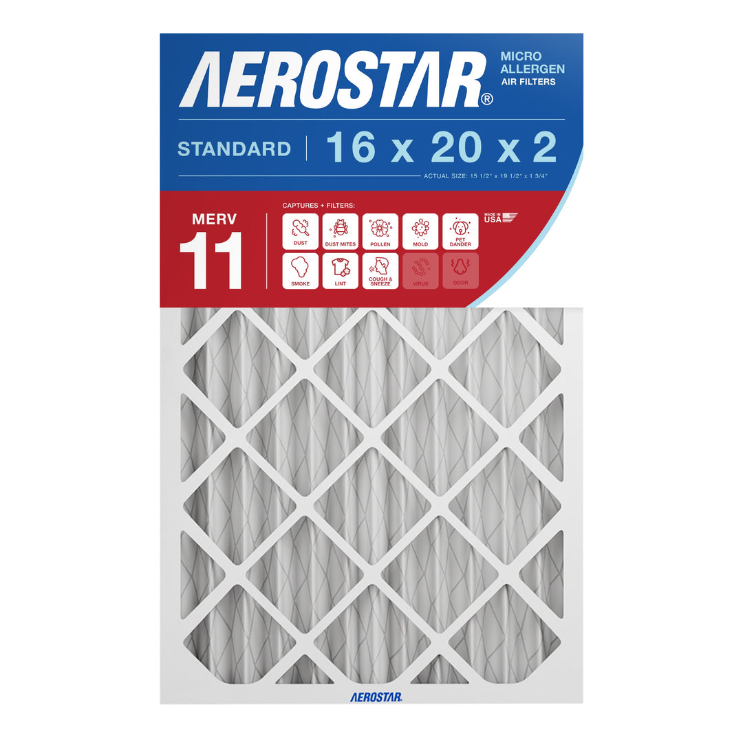 16x20x2 Aerostar Air Filter – Factory Direct Filters