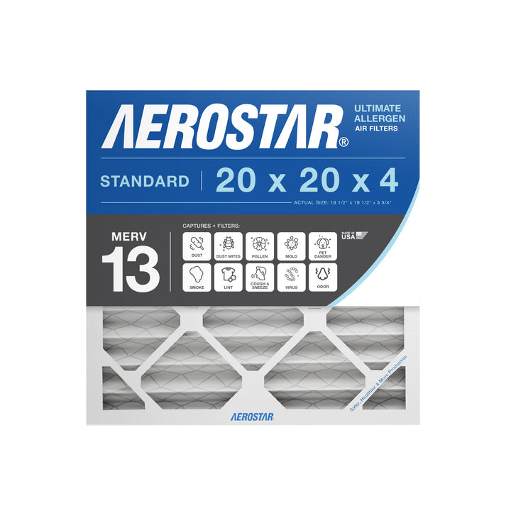 20x20x4 Commercial & Residential Aerostar Air Filter – Factory
