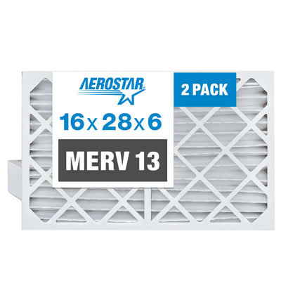 Aerostar 16x28x6 Replacement Whole House Filter #401 for Aprilaire 2400 Air Systems